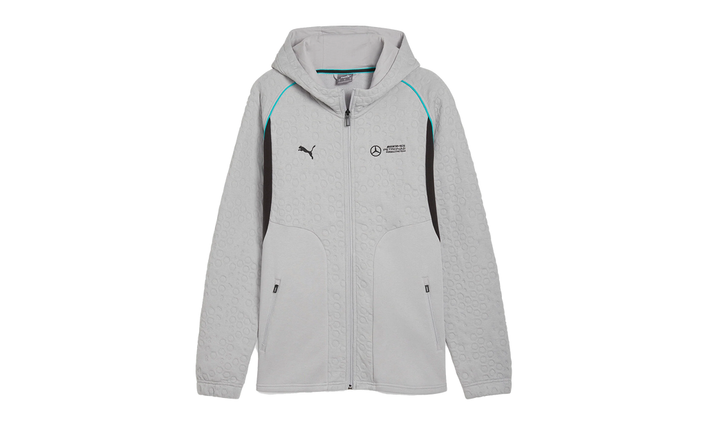 MAPF1 HOODED SWEAT JACKET "Gray" 627321 02