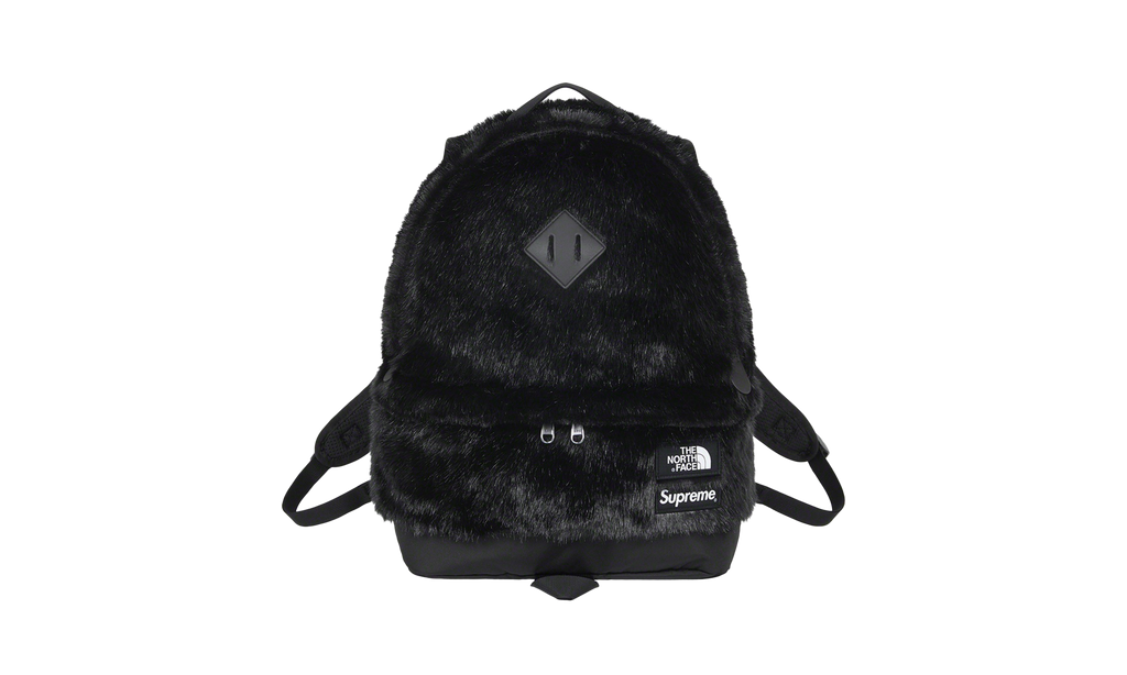 TNF Faux Fur Backpack "Black" SU25621
