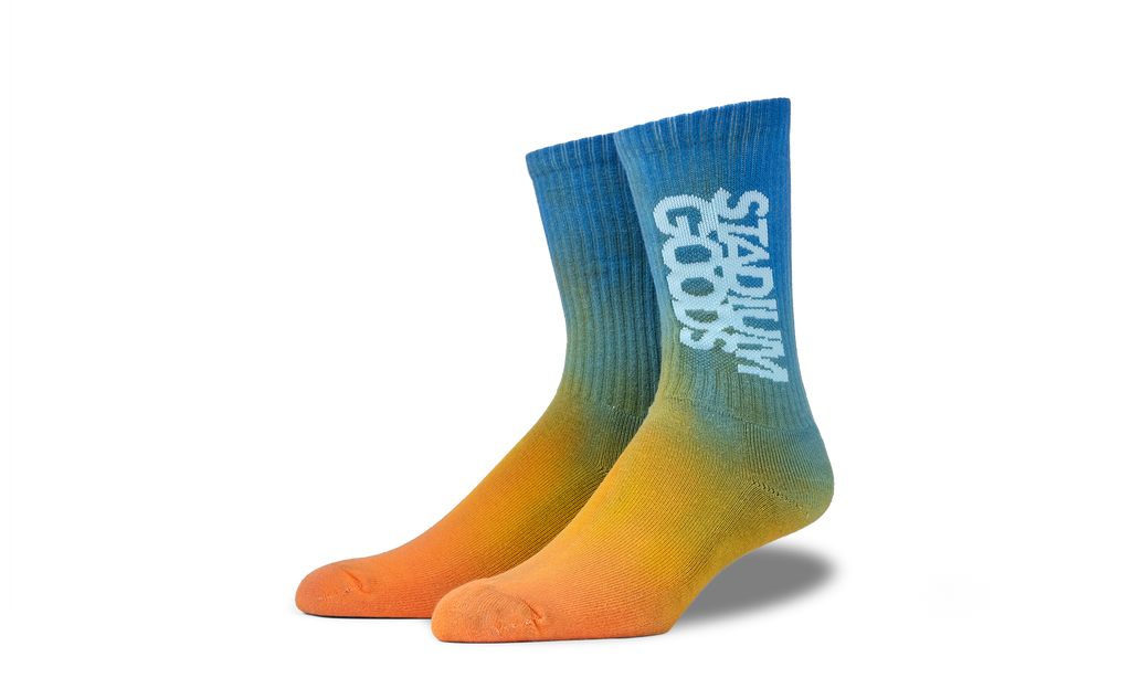 STADIUM GOODS x SMALLS SOCKS "Dusk Gradient" SGS0512