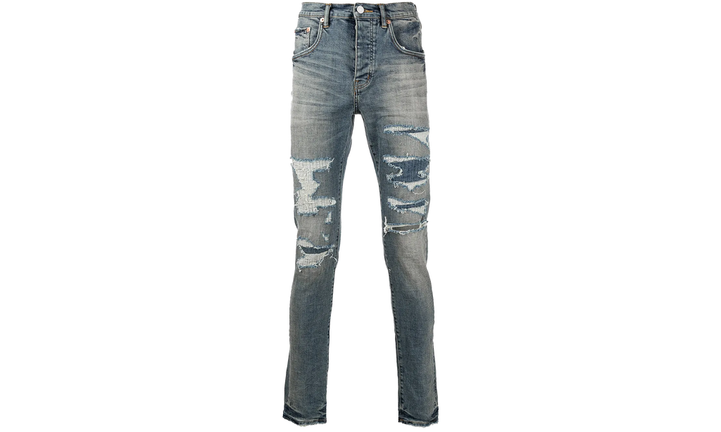 Four Pocket Destroy Jeans "With Silicone" P001 FPIN222