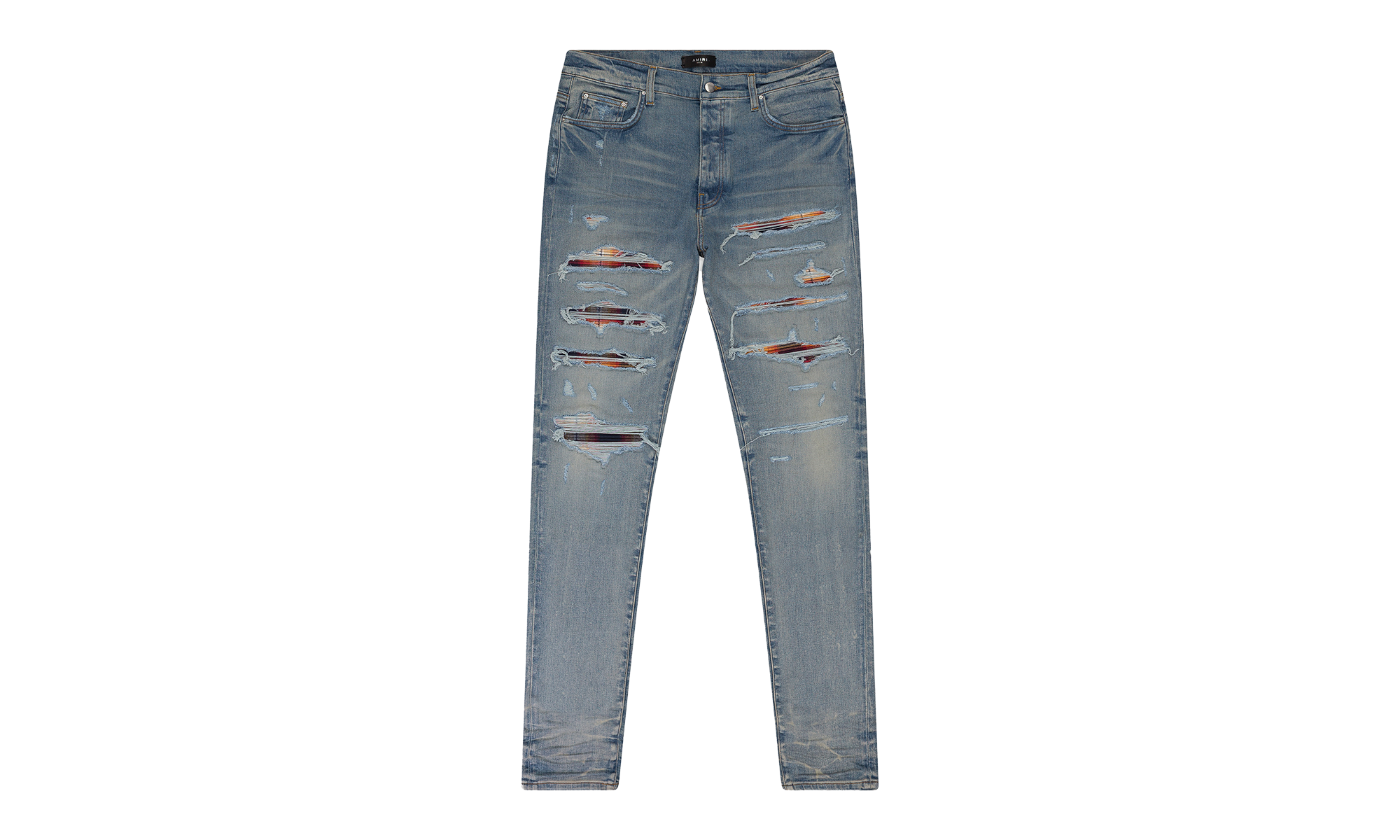 Thrasher Jeans "Clay Indigo Plaid" PS22MDS150 408