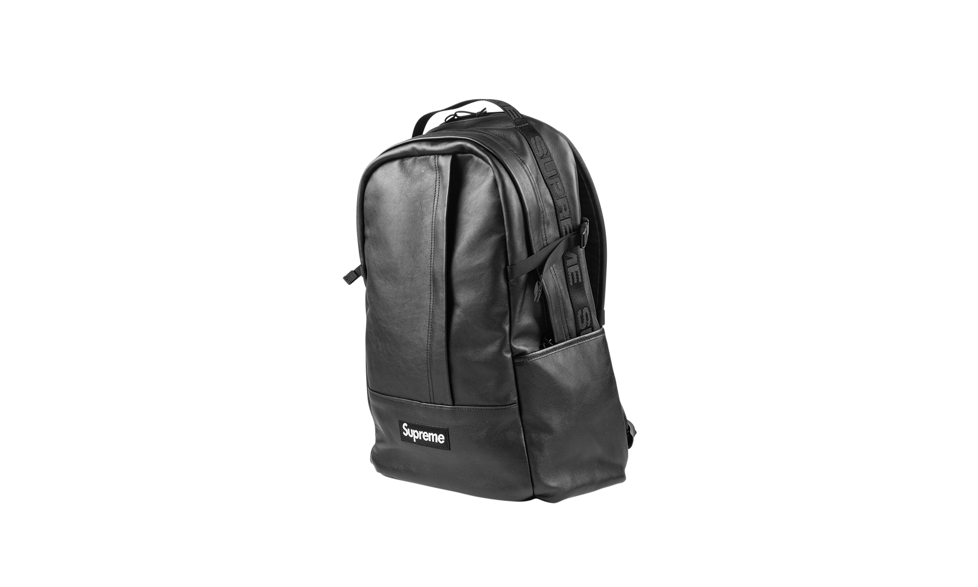 Leather Backpack "FW24 - Black" SU25027