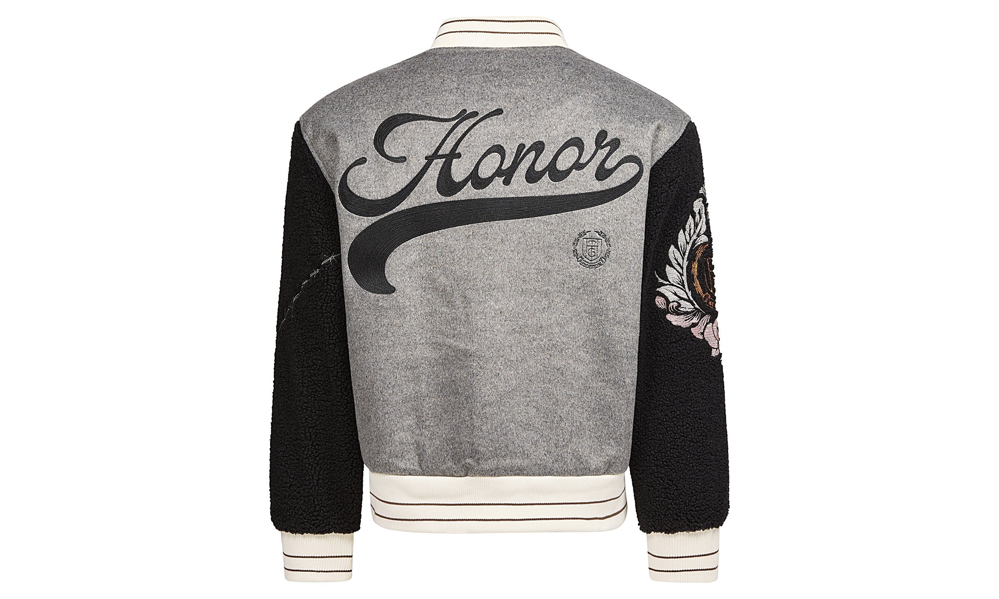 Letterman Jacket "Black/Grey" HTG230463