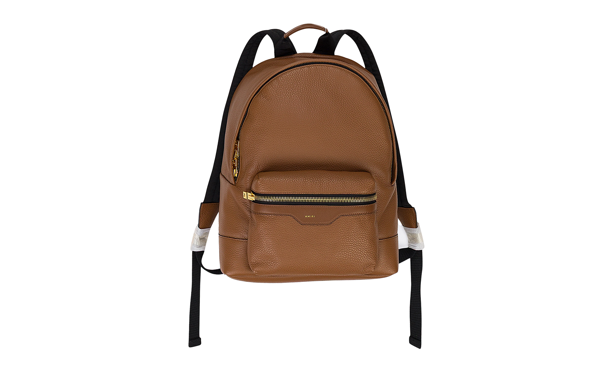 NAPPA BACKPACK "BROWN PEBBELED" AMR XBGS 0002